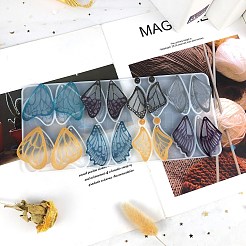 Кулон в виде крыла бабочки силиконовые Молды DIY-L071-07