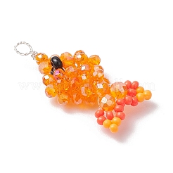 Граненые подвески стекла&nbsp;PALLOY-MZ00661-01