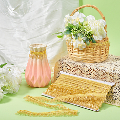 15 ярд филигранной полиэфирной кружевной бахромы OCOR-WH0089-13A