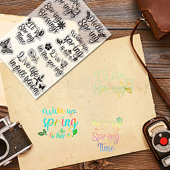 Пластиковые штампы&nbsp;DIY-WH20018-0308