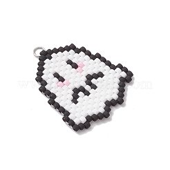 Подвески-привидения из стеклянных бусин ручной работы PALLOY-MZ00790