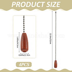 4 шт. удлинители цепи для деревянного потолочного вентилятора&nbsp;FIND-CP0002-66A