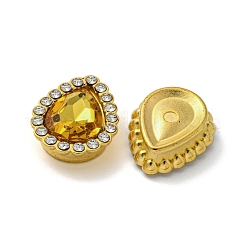 Акриловые кабошоны со стразами FIND-C054-02G-07