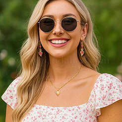 30 шт. подвески из полого сплава с бусинами-клетками&nbsp;KK-PH0014-14G