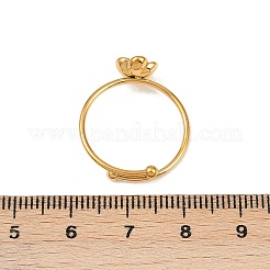 Кольца-манжеты из нержавеющей стали 304 для женщин RJEW-K296-01G