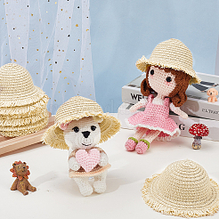 Кукла в соломенной шляпе&nbsp;DIY-WH0504-827A