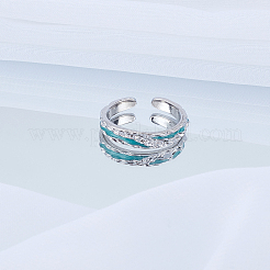 1 шт. латунные регулируемые открытые манжеты для мужчин&nbsp;RJEW-LP0002-58B