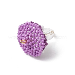 Подвески-грибы из стеклянных бусинок&nbsp;PALLOY-MZ00851-02