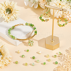 2 нити окрашенных натуральных персидских нефритовых бусин нити G-HY0001-65B