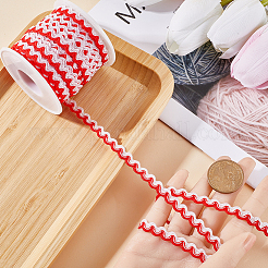 Волнистая лента для отделки бахромы из полипропиленового волокна длиной 15.3~16 м. OCOR-GF0002-96A