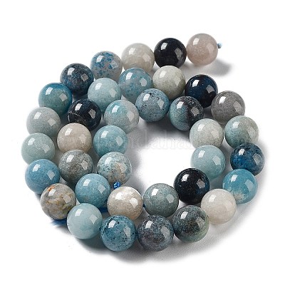 Натуральные нити троллейтовых бусин G-NH0002-B01-03-1