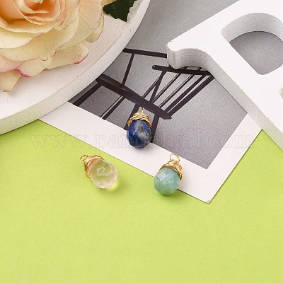 Кулоны из натуральных драгоценных камней PALLOY-JF00527-1