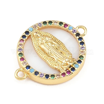 Соединители из латуни с микрочастицами и кубическим цирконием KK-I656-30G-02-1-1