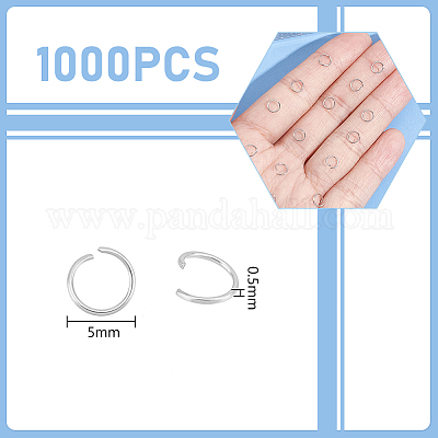 Открытые соединительные кольца из нержавеющей стали 304 STAS-UN0055-28B-P-1