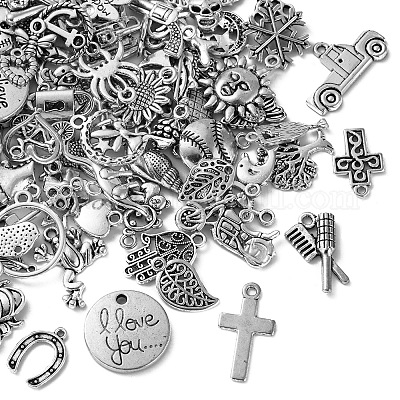 Сплавочные подвески тибетского стиля PALLOY-YW0001-08-1