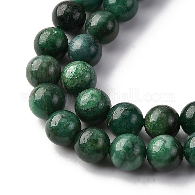 Бусины из натурального фуксита G-K393-A02-8mm-1