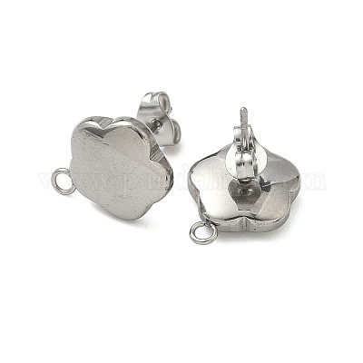 Фурнитура для сережек-гвоздиков из нержавеющей стали 304 STAS-K252-15P-1