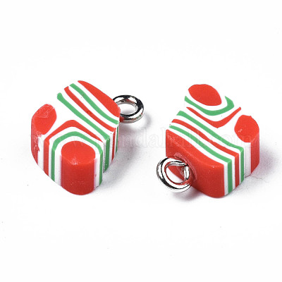 Подвески из полимерной глины ручной работы CLAY-S096-022-1