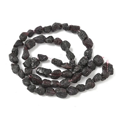 Нити бусин из необработанного натурального граната G-M453-C04-1