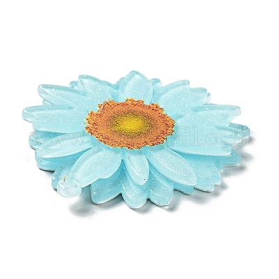 Подвески из прозрачного акрила с принтом SACR-P029-B03-1