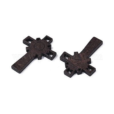 Религиозные подвески из дерева WOOD-T032-46-1