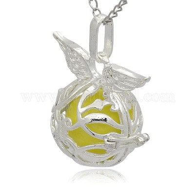 Серебряные медные подвески в клетке KK-J213-12S-1