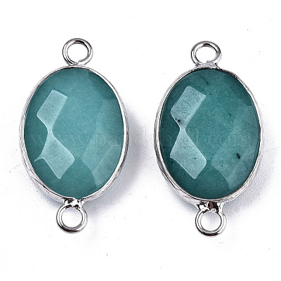 Натуральный белый нефрит соединения / разъемы G-T131-102-11-1