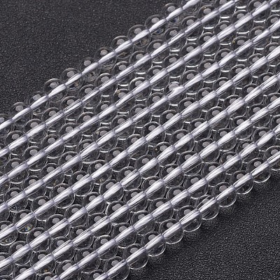 Синтетический кристалл кварца бусины нити X-GSR6mmA039-1-1