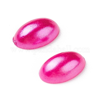 Абс пластмассовые имитационные жемчужные кабошоны&nbsp;SACR-R755-6x4mm-ZM-1