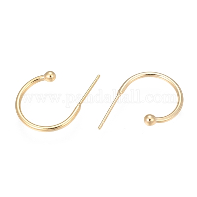 Крючки для сережек из нержавеющей стали 304 STAS-K211-01G-A-1