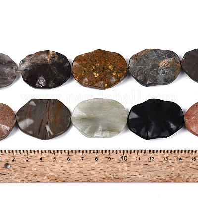 Природных драгоценных камней бисер нитей&nbsp;G-T143-21C-1