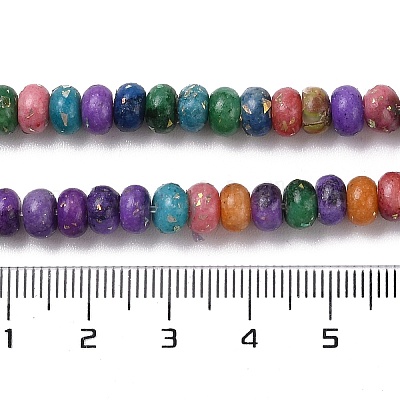 Натуральные бусины из доломита G-Q017-F06-01-1-1