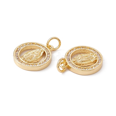 Стойки обшивки латунь микро проложить Циркон подвеску ZIRC-C040-44G-02-1