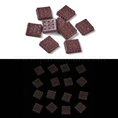 Светящаяся смола декодирует кабошоны RESI-K036-07H-1