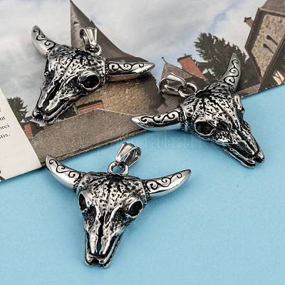 Большие подвески из хирургической нержавеющей стали 316 STAS-E070-29-1