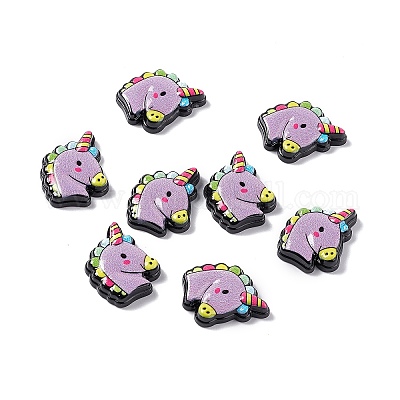 Непрозрачные кабошоны из смолы RESI-C027-05D-1