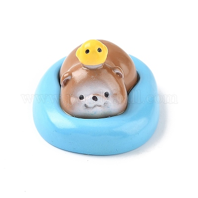 Плавающие фигурки из смоляной выдры DJEW-E015-02H-1