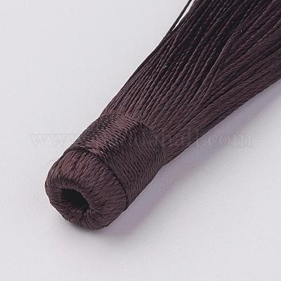 Нейлон кисточки большие украшения кулон&nbsp;HJEW-G010-B12-1