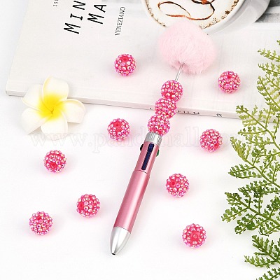 AB-цвет смолы горный хрусталь бисер RESI-S315-14x16-09-1