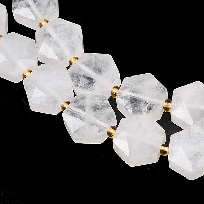 Природных кристаллов кварца бисер нитей G-G144-A05-01-1