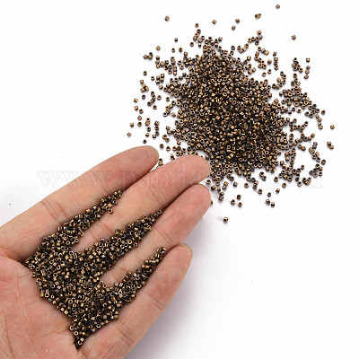 Цилиндрические бусины из матового стекла SEED-S047-F-002-1