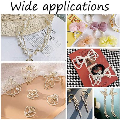 Абс пластиковые жемчужные бисера&nbsp;KY-AR0001-01-1