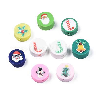 Бусины из полимерной глины  CLAY-N011-41-1