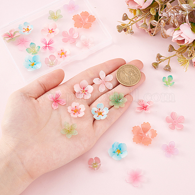 30шт 15 вида пластиковых бусин KY-GA0001-33-1