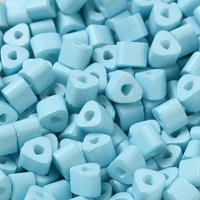 Запекание расписной стеклянной бусины SEED-H002-K-D322-1