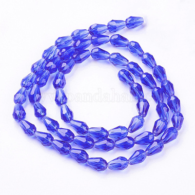 Стеклянные бусины X-GLAA-R024-11x8mm-3-1