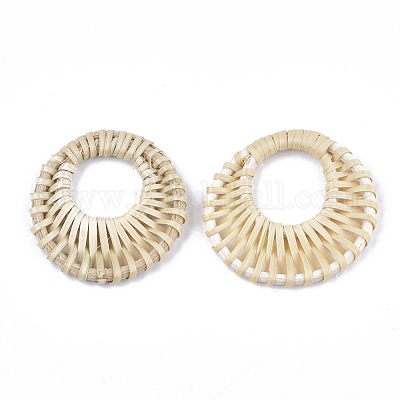 Тростниковая подвеска из тростника / ротанга ручной работы WOVE-T006-060B-1