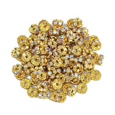 Латунные бусины разделители для поставки стразов RSB028NF-02G-1