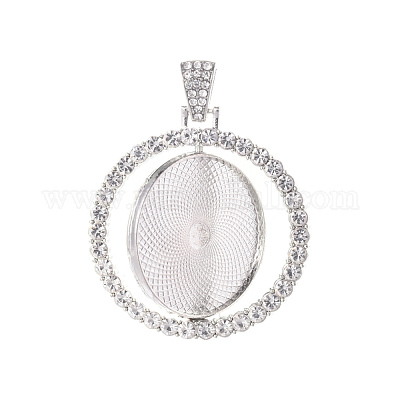 Сеттинги для кулона(кабошонов) PALLOY-S107-005P-RS-1