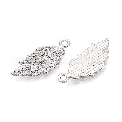 Подвески из сплава и хрусталя со стразами&nbsp;PALLOY-T095-08P-1